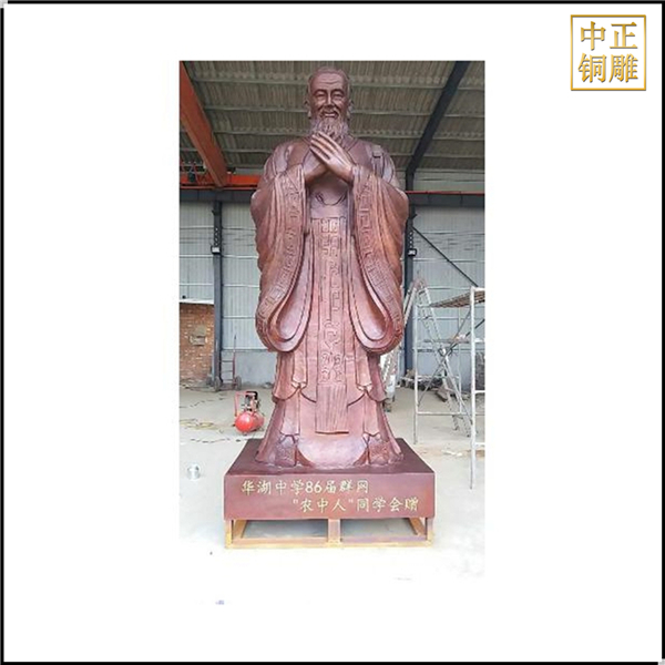 校園孔子銅像鑄造廠(chǎng)家